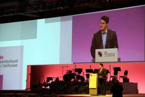 Frank Tempel bei der DBB-Jahrestagung - hier ein Bild aus dem Jahr 2012. Quelle: Jürgen Sauermann